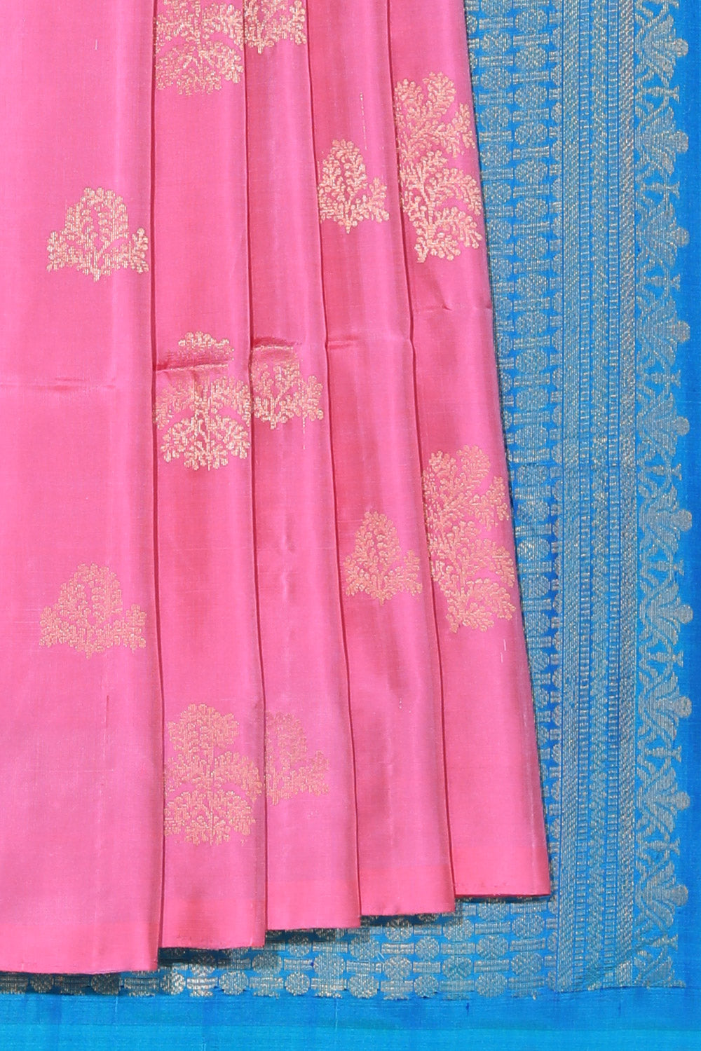 Collection of South Silk Pink Saree in a gallery layout