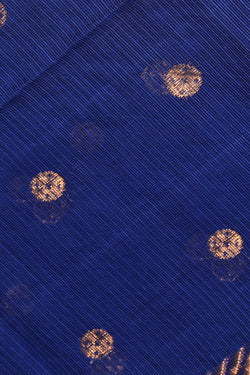 Image of Kota Navy Blue Dupatta