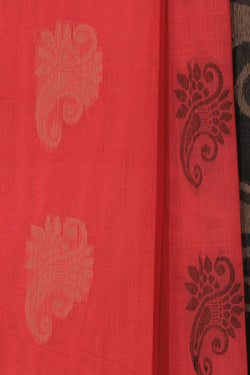 Collection of South Cotton Pink Saree in a gallery layout