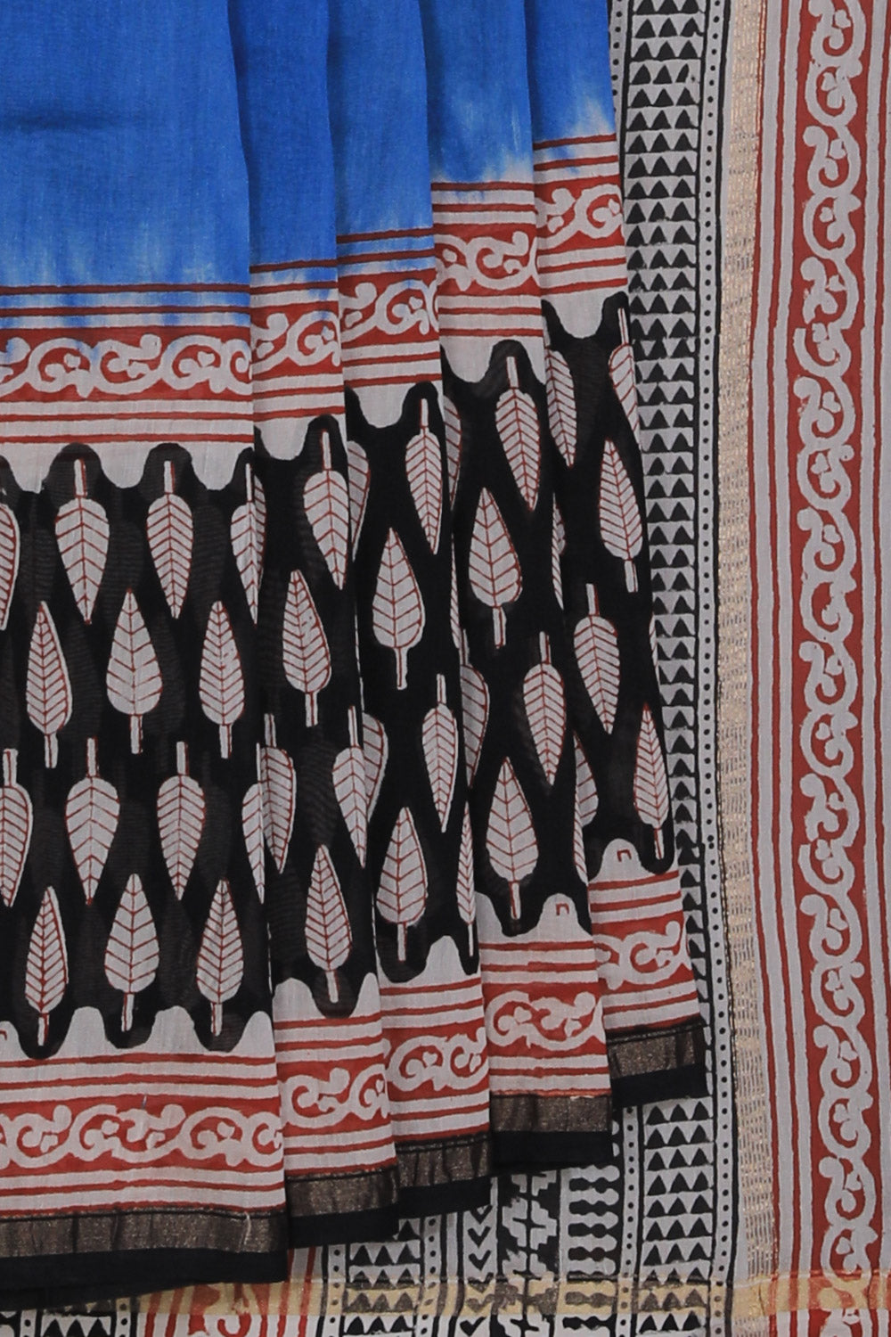 Collection of Chanderi Cotton Silk Shibori Print Saree in a gallery layout