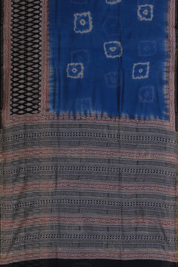 Collection of Chanderi Cotton Silk Shibori Print Saree in a gallery layout