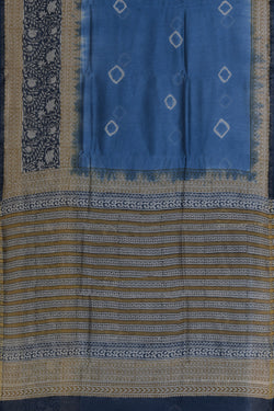 Collection of Chanderi Cotton Silk Shibori Print Saree in a gallery layout