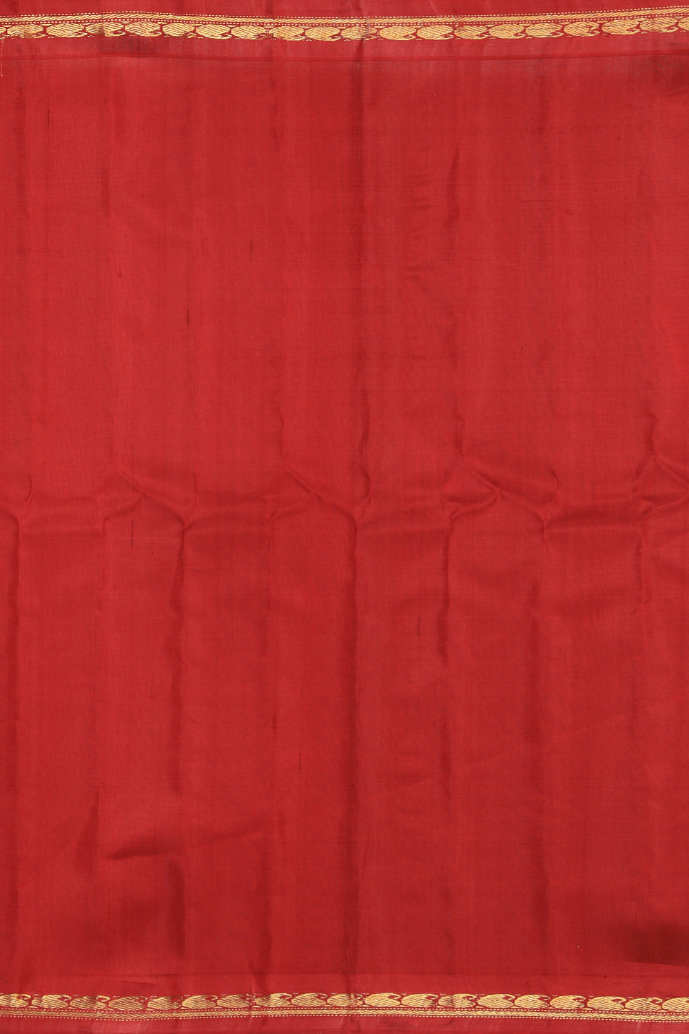 Image of Gadwal Cotton Silk Black Saree