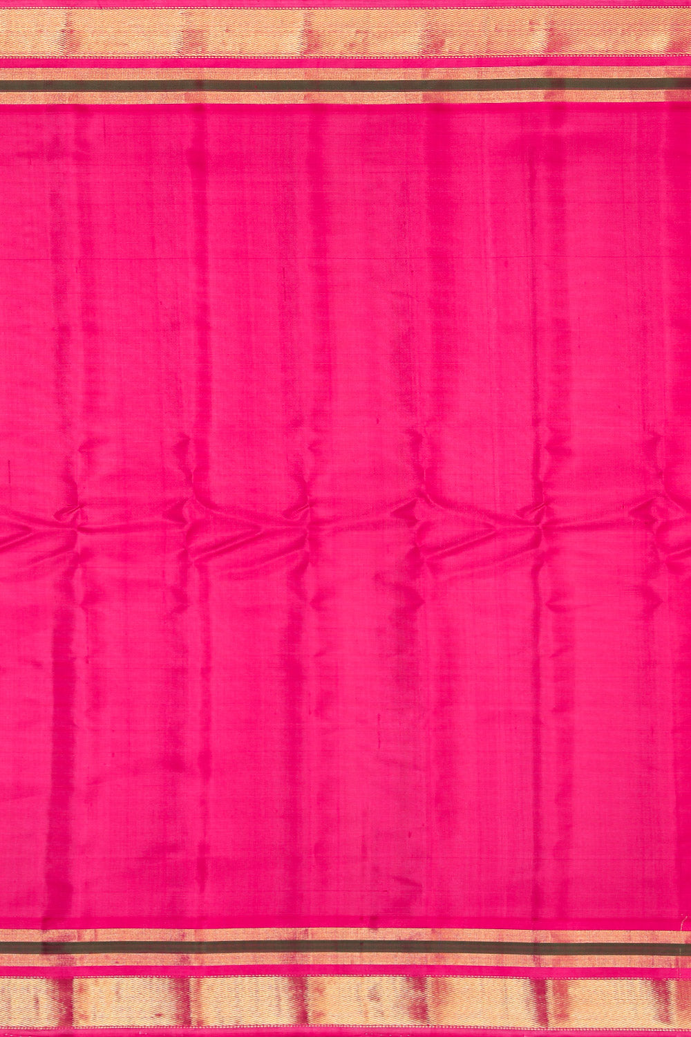 Image of Gadwal Cotton Silk Mustard Saree