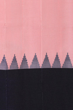 Image of Gadwal Silk Pink Saree