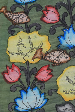 Image of Kalamkari Printed Dupatta