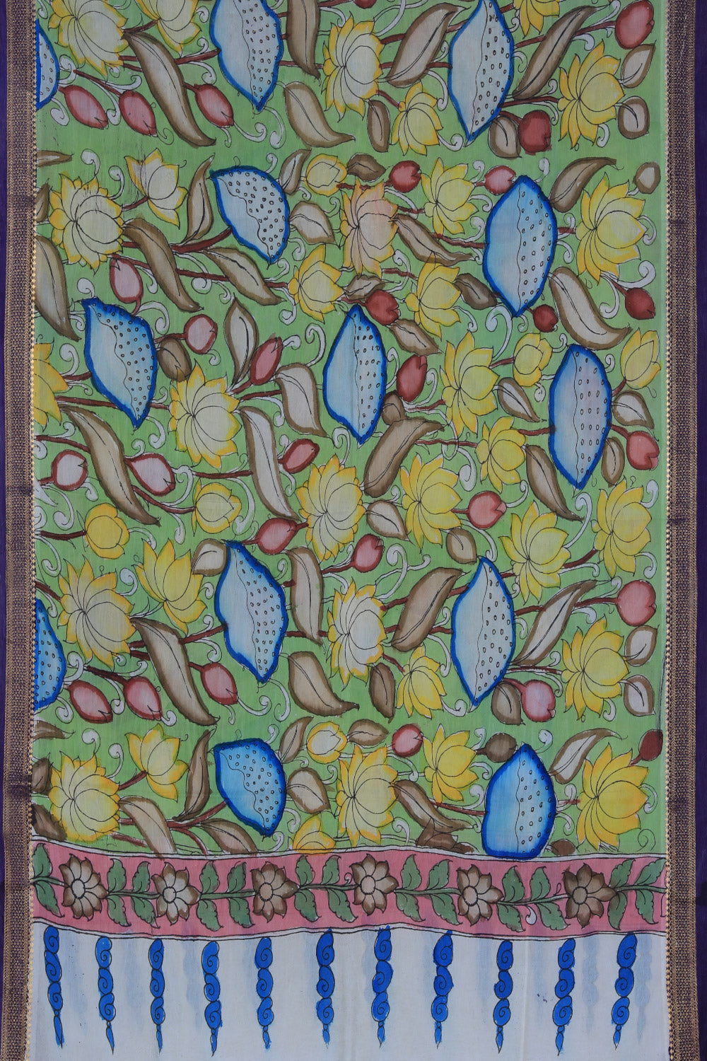 Pichwai Art Dupatta