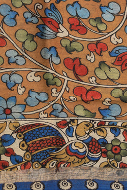 Image of Chanderi Kalamkari Painted Dupatta