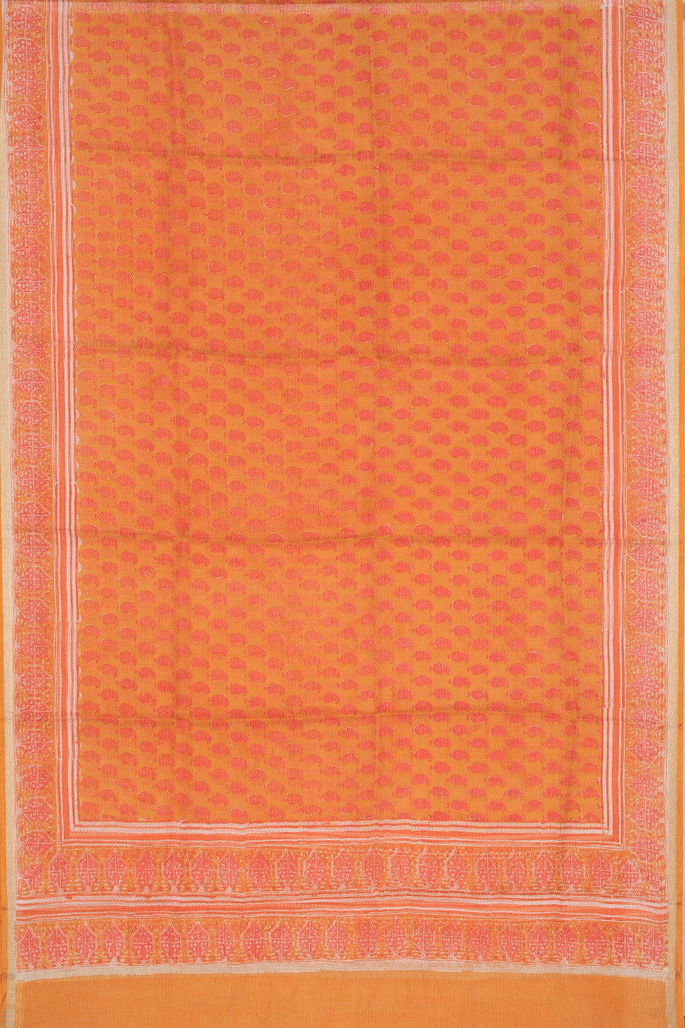 Image of Cotton Silk Unstitched Suit With Dupatta (3 Pcs Set)