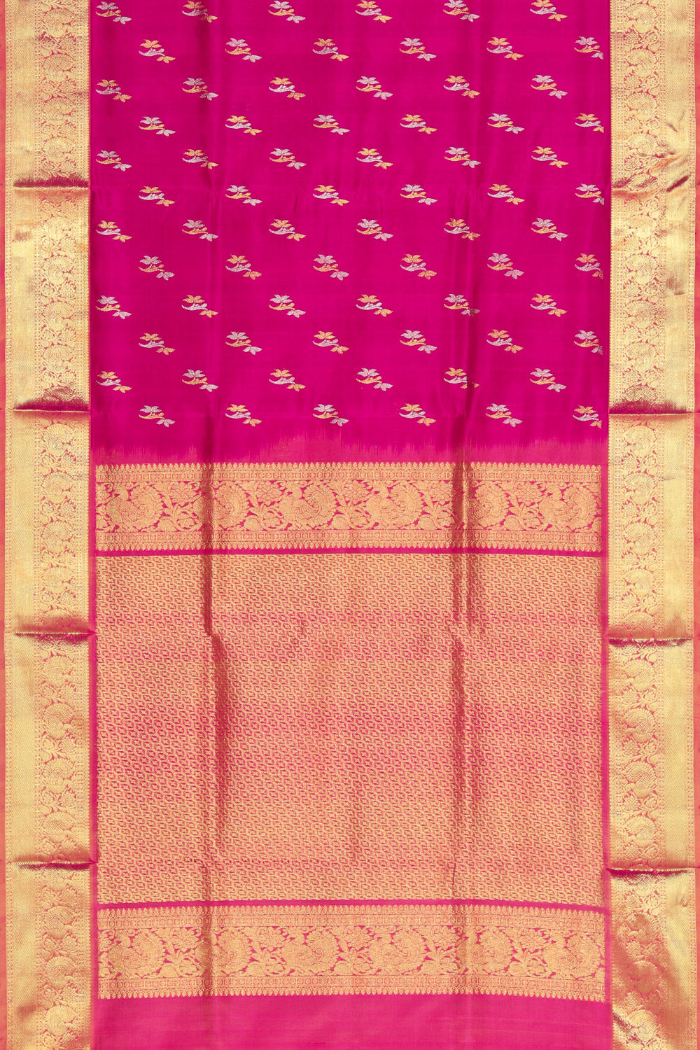 Venkatagiri Silk Pink Saree