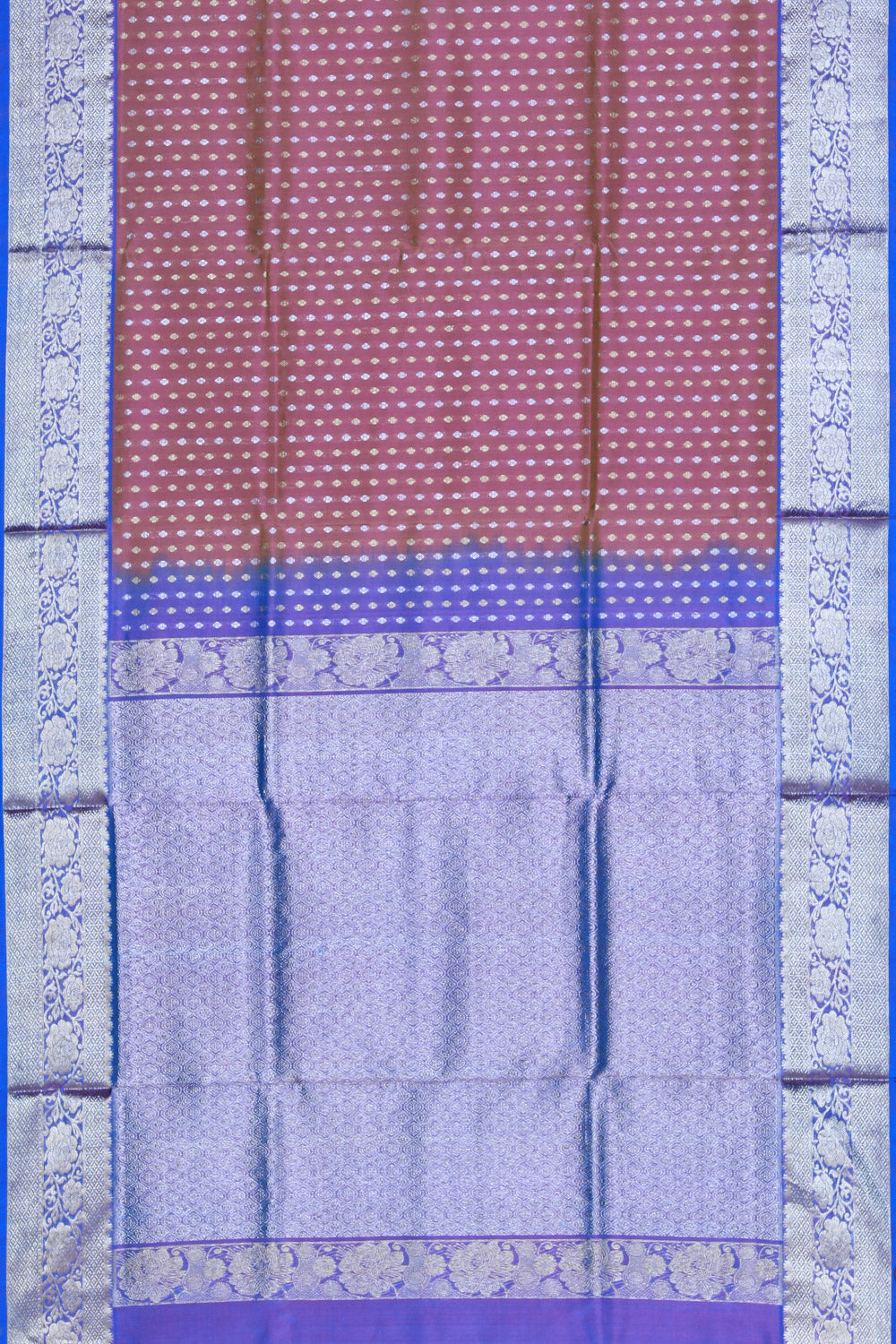 Collection of Venkatagiri Silk Onion Pink Saree in a gallery layout