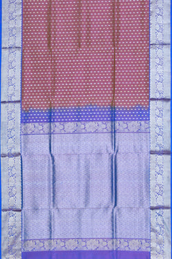 Collection of Venkatagiri Silk Onion Pink Saree in a gallery layout