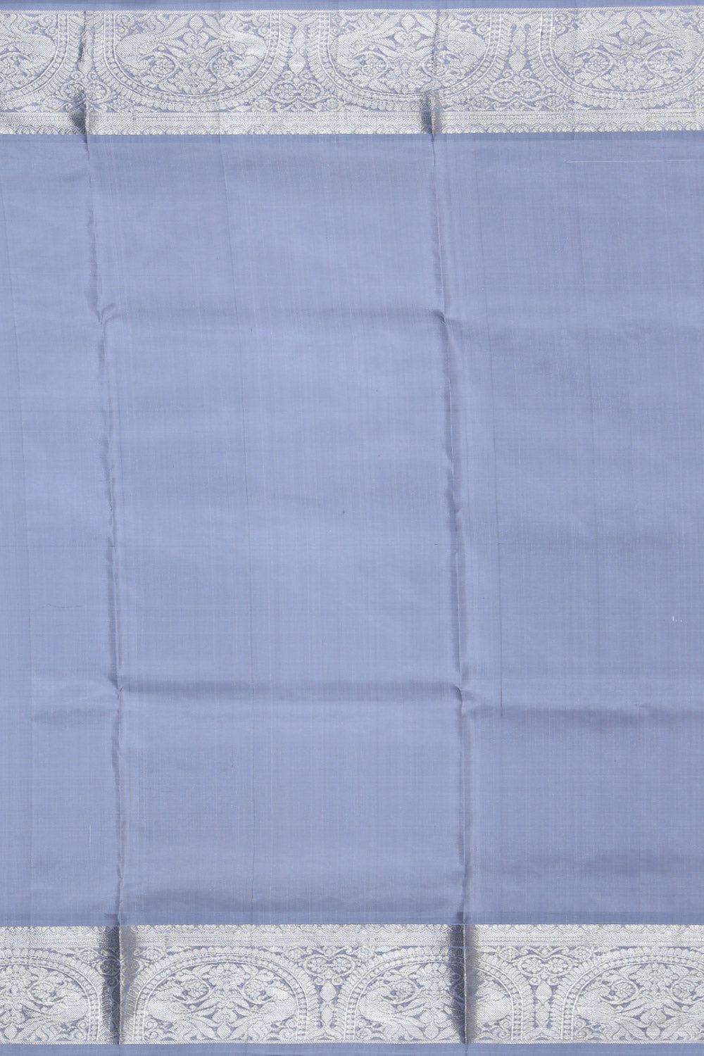 Image of Venkatagiri Silk Smoky Blue Saree