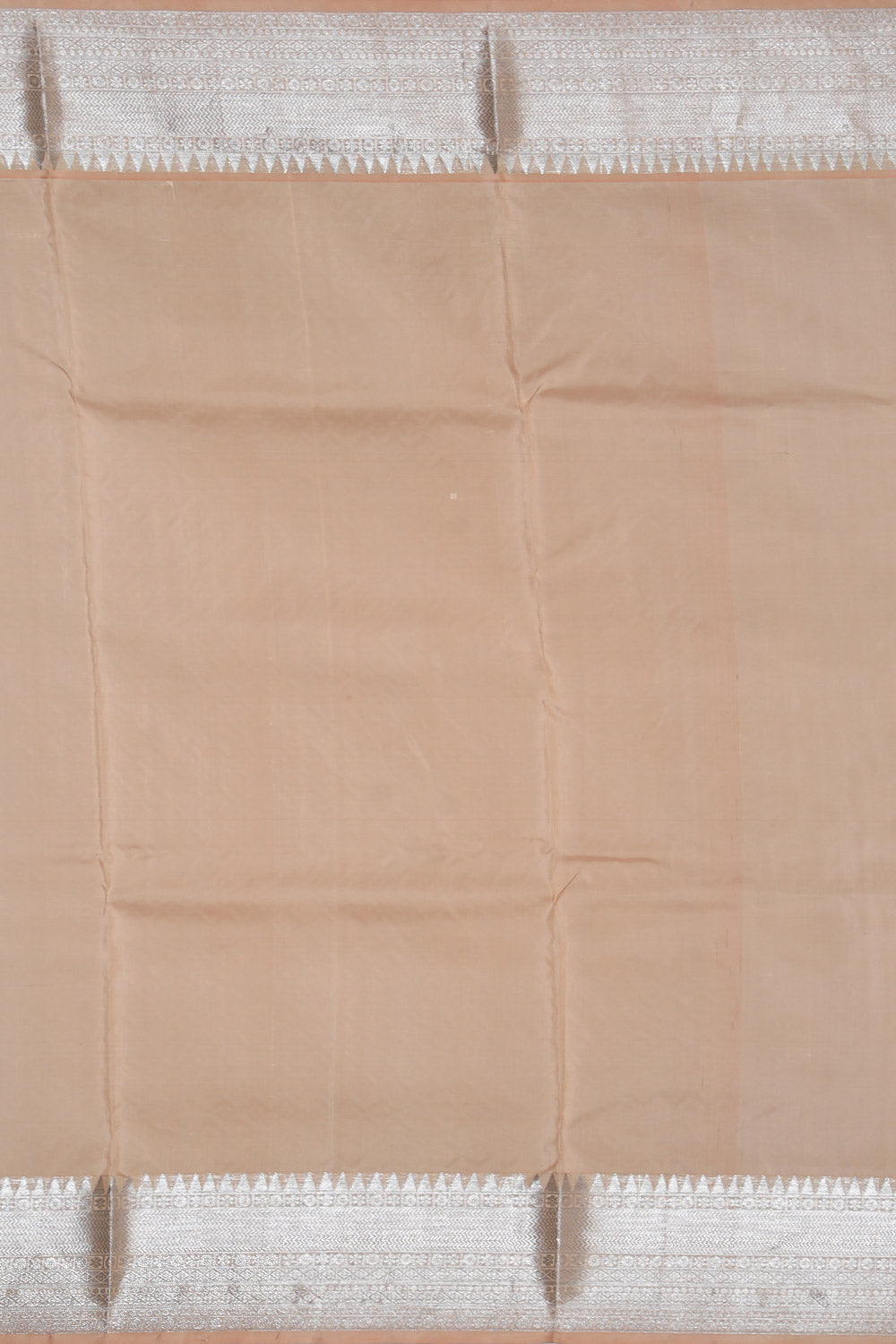 Venkatagiri Silk Peach Saree