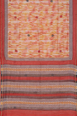 Collection of Maheshwari Kantha Stitch Saree in a gallery layout