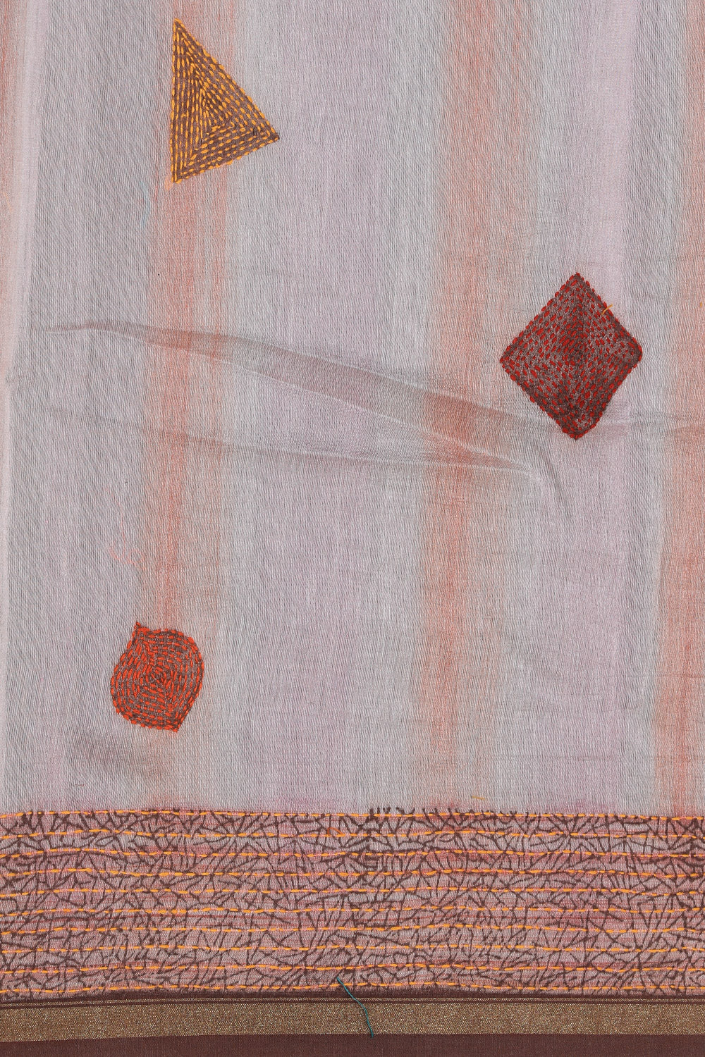 Image of Maheshwari Geometric Print Saree