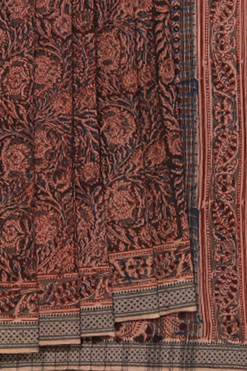 Collection of Cotton Bagru Printed Saree in a gallery layout