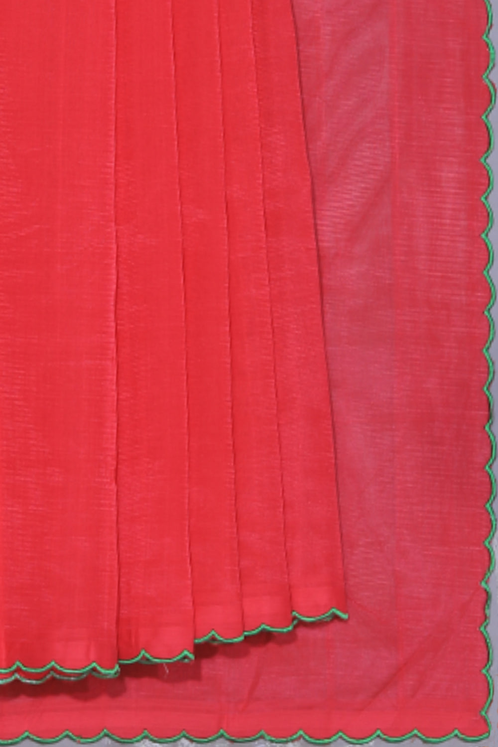 Collection of Mangalgiri Silk Pink Saree in a gallery layout