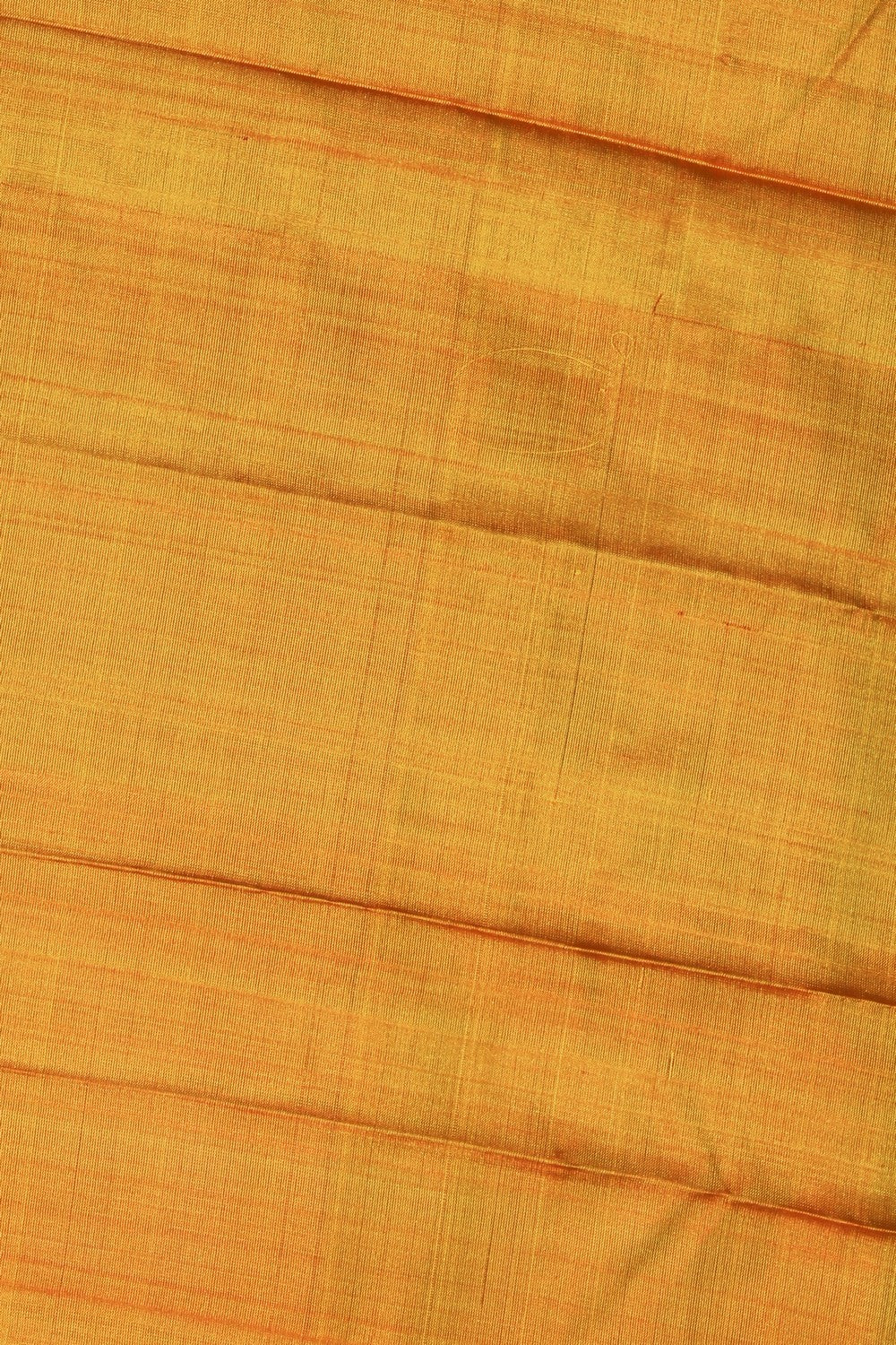 Mangalgiri Silk Mustard Saree