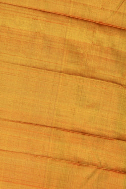 Image of Mangalgiri Silk Mustard Saree