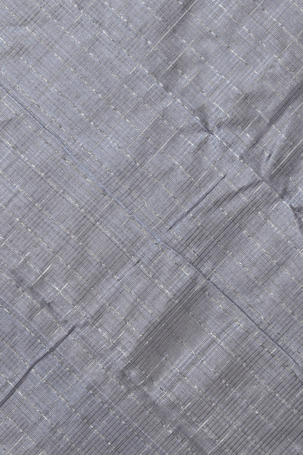 Mangalgiri Silk Grey Saree