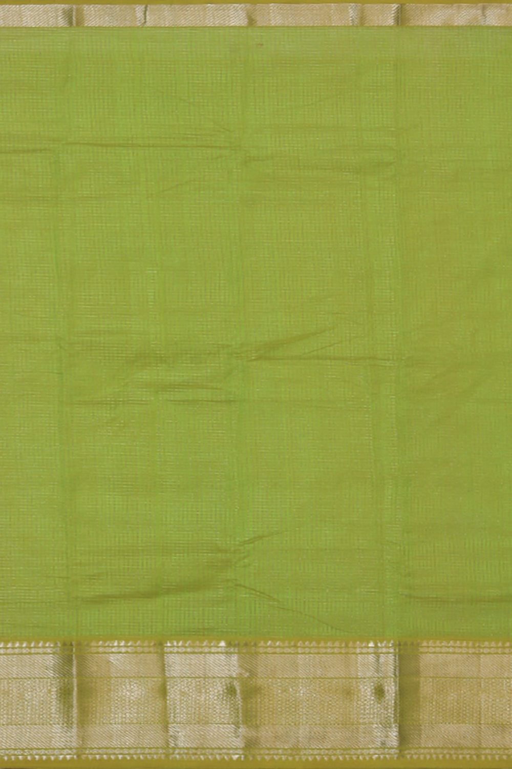 Mangalgiri Silk Spring Green Saree