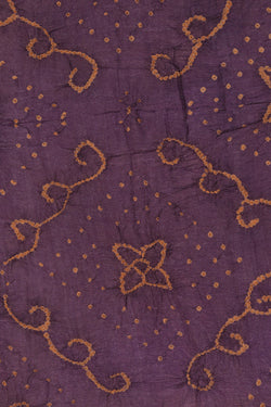 Collection of Mangalgiri Silk Bandhani Saree in a gallery layout