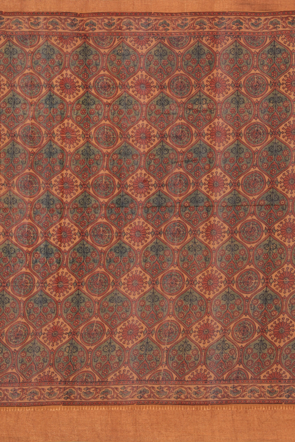 Image of Mangalgiri Silk Bandhani Saree