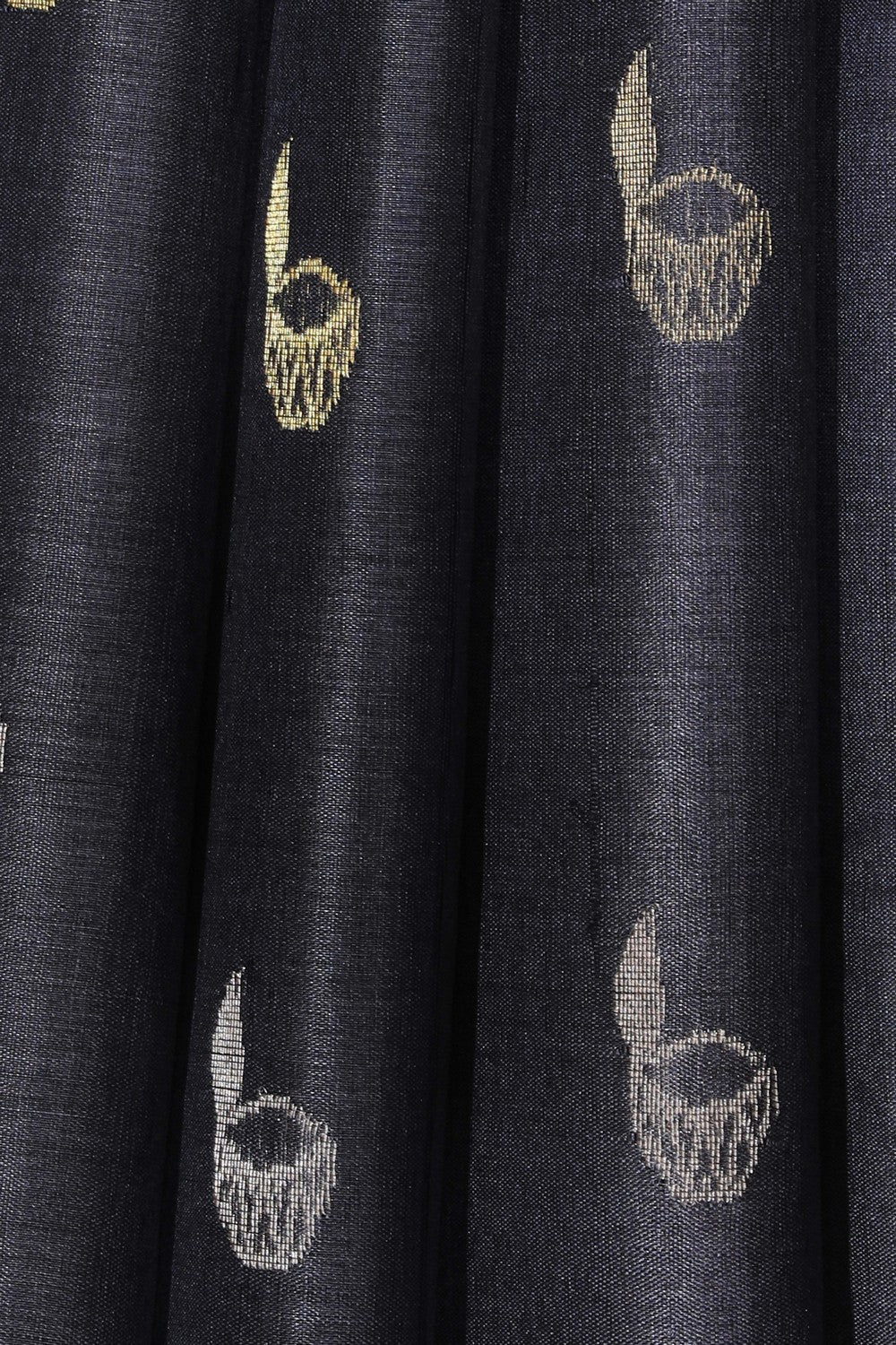 Tussar Silk Grey Saree