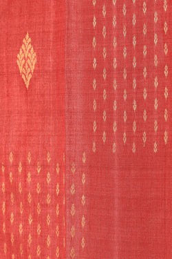 Collection of Tussar Silk Fuchsia Pink Saree in a gallery layout