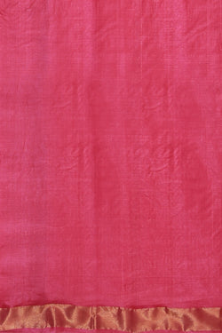 Image of Tussar Silk Pink Saree