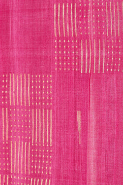 Collection of Tussar Silk Pink Saree in a gallery layout