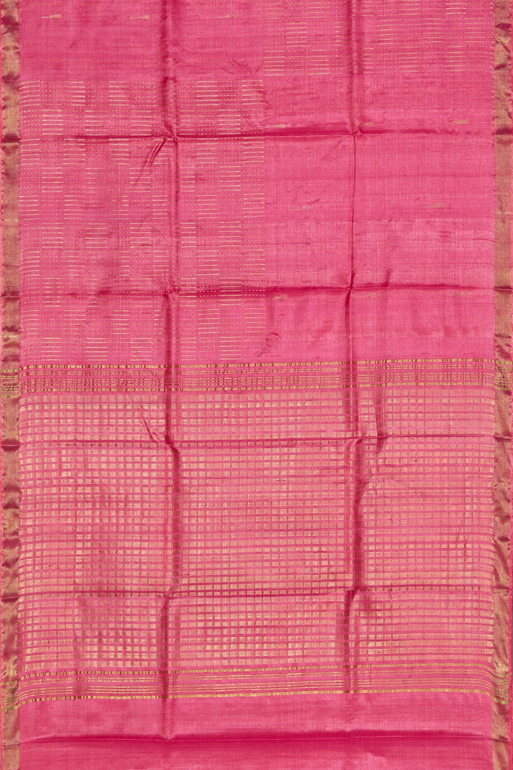 Collection of Tussar Silk Pink Saree in a gallery layout