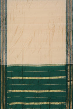 Image of Narayanpet Silk Beige Saree