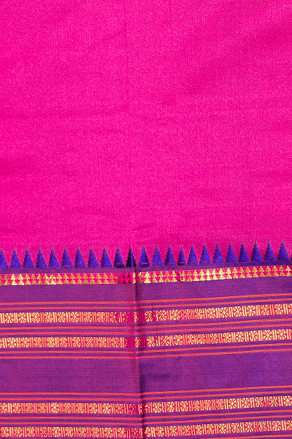 Narayanpet Silk Pink Saree