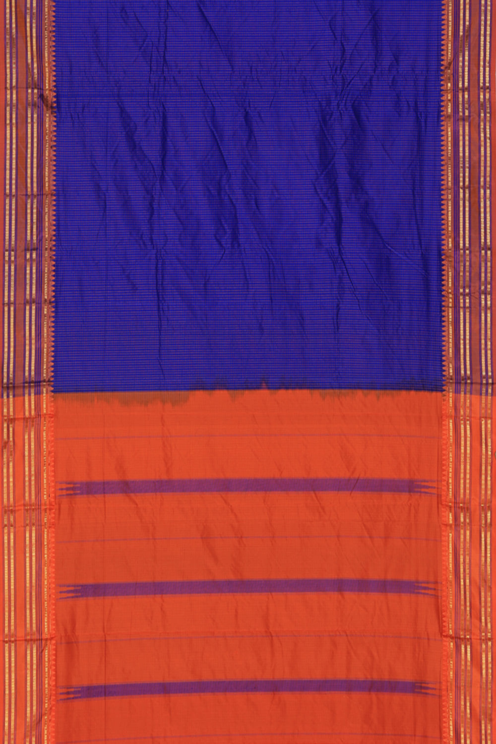 Narayanpet Silk Purple Saree