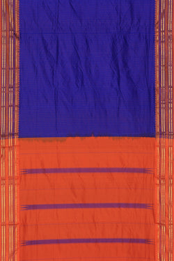 Image of Narayanpet Silk Purple Saree