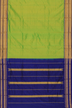 Image of Narayanpet Silk Green Saree