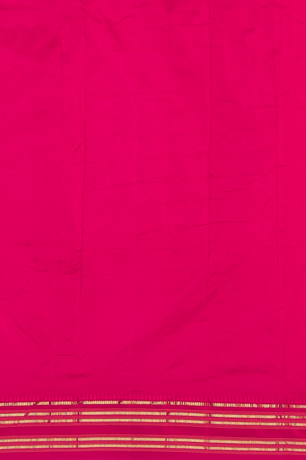 Image of Narayanpet Silk Orange Saree