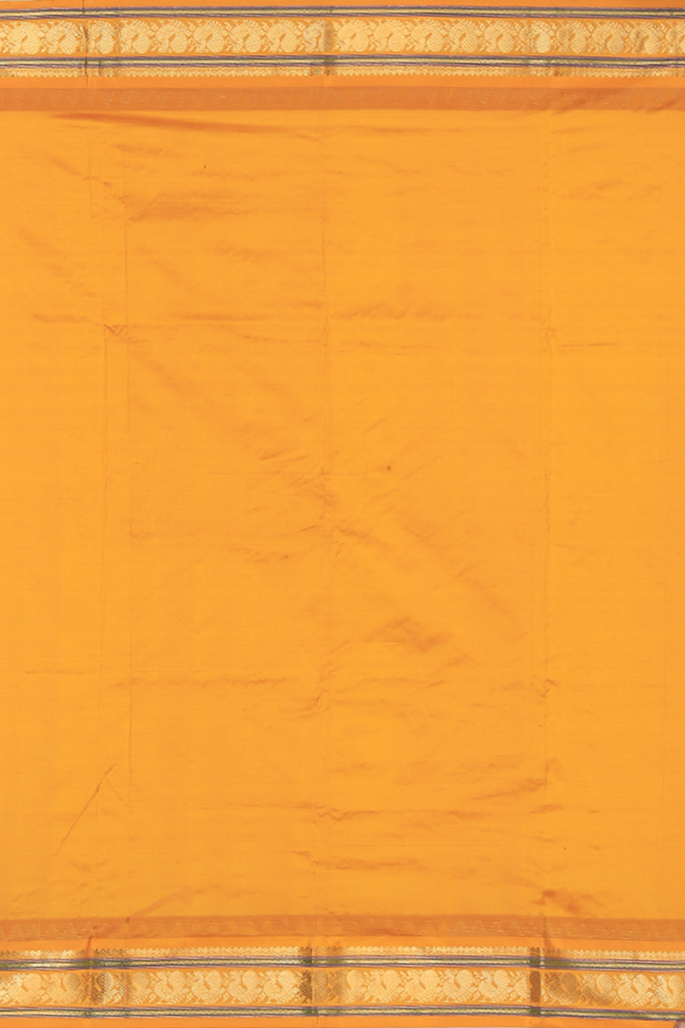 Image of Narayanpet Silk Bottle Green Saree