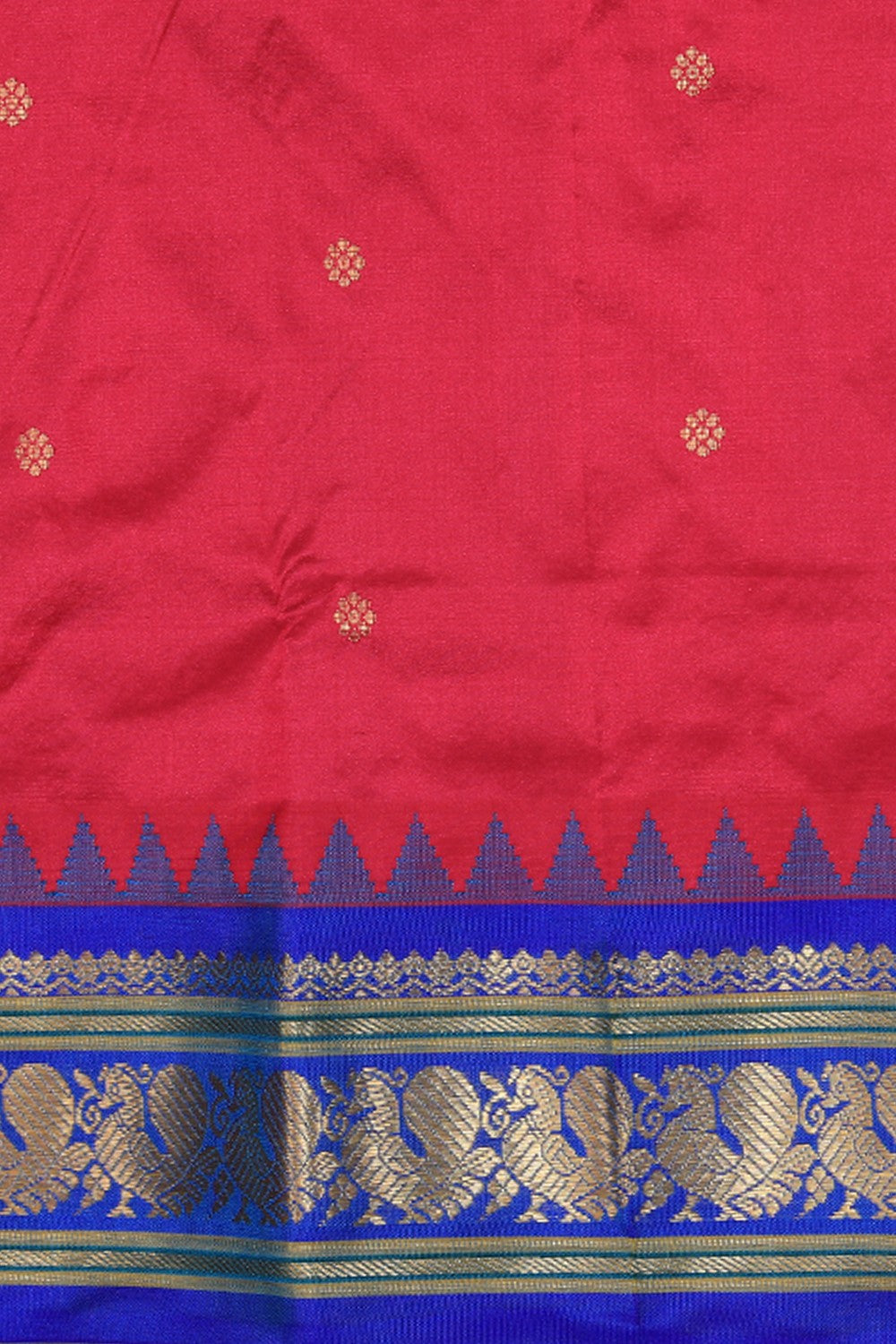 Narayanpet Silk Pink Saree