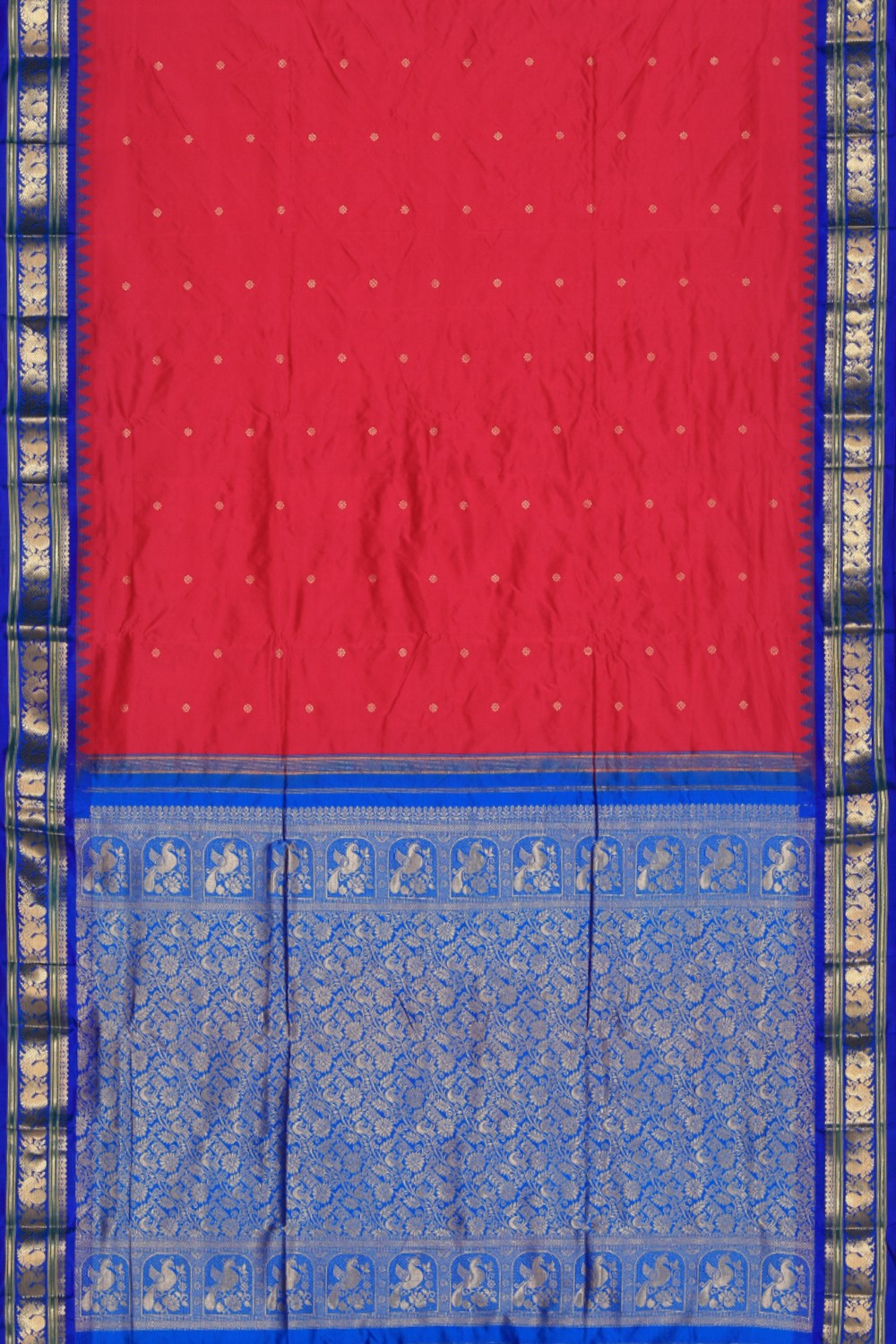 Narayanpet Silk Pink Saree