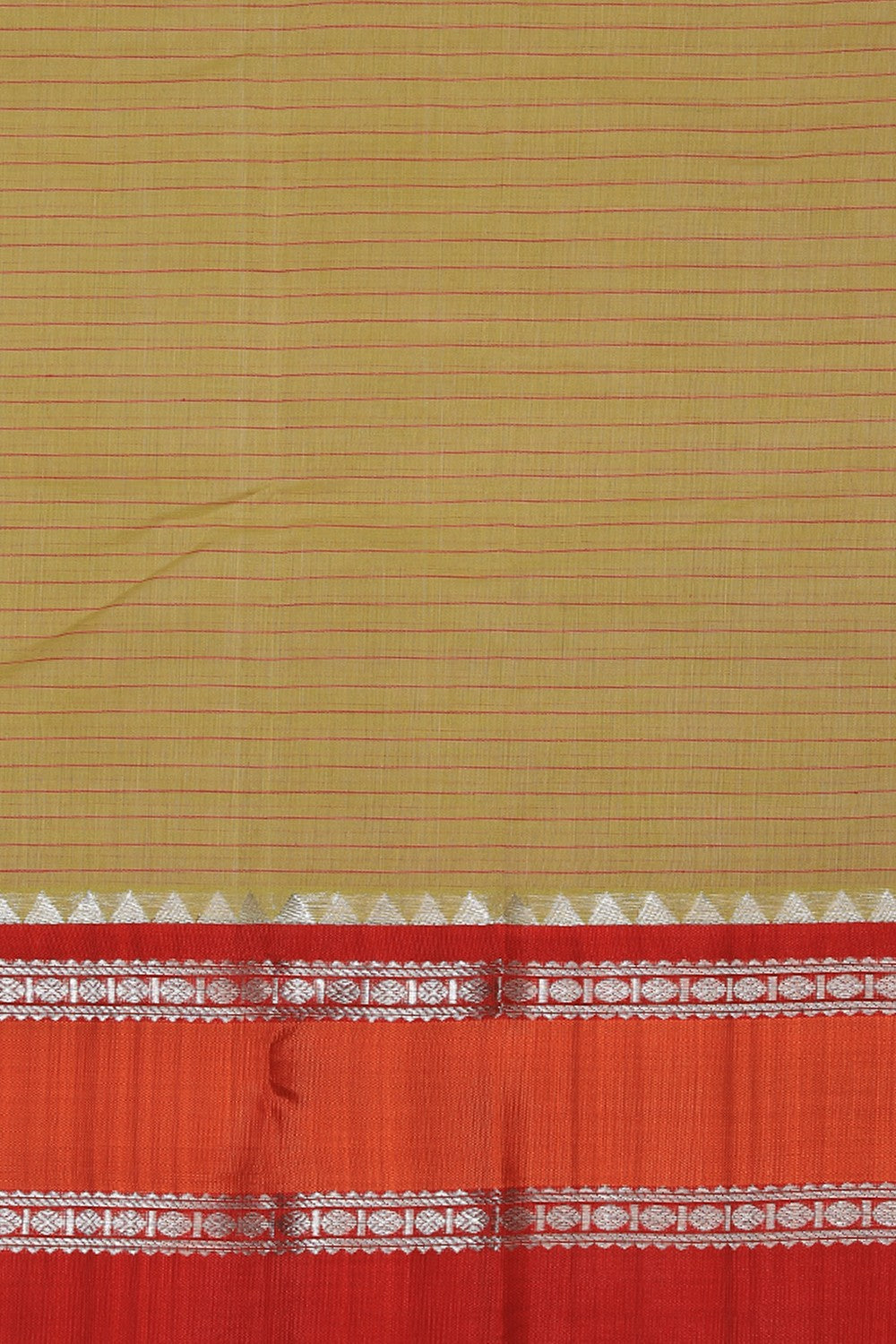 Collection of Kuppadam Green Saree in a gallery layout