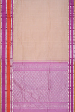 Image of Kuppadam Beige Saree