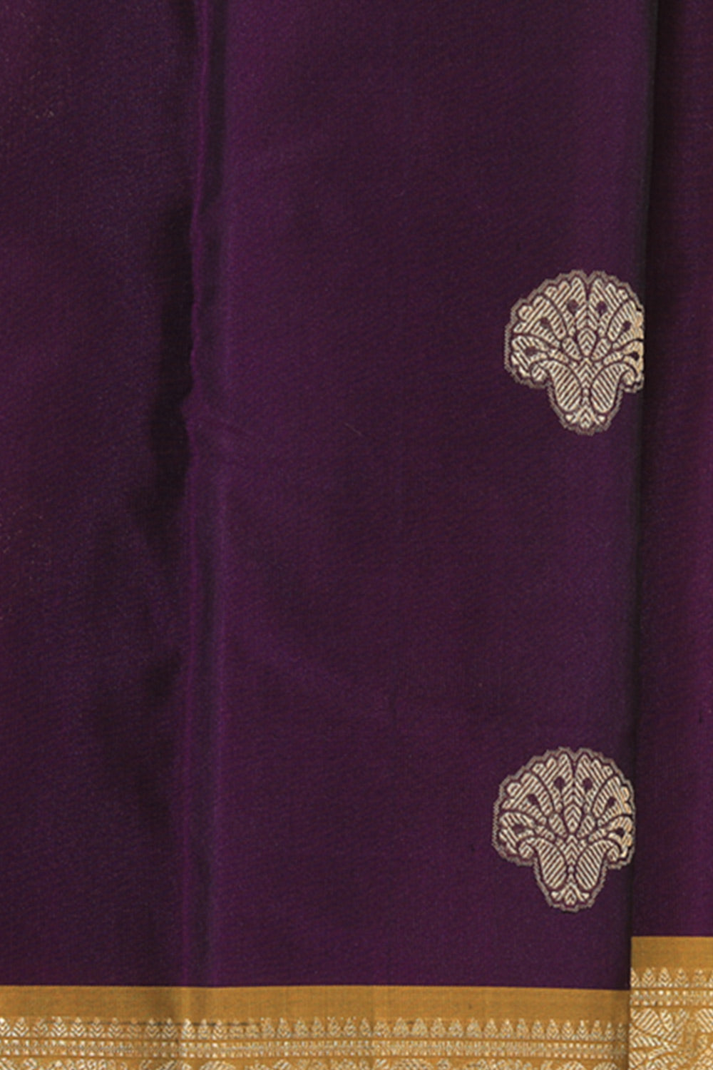 Image of South Silk Violet Saree
