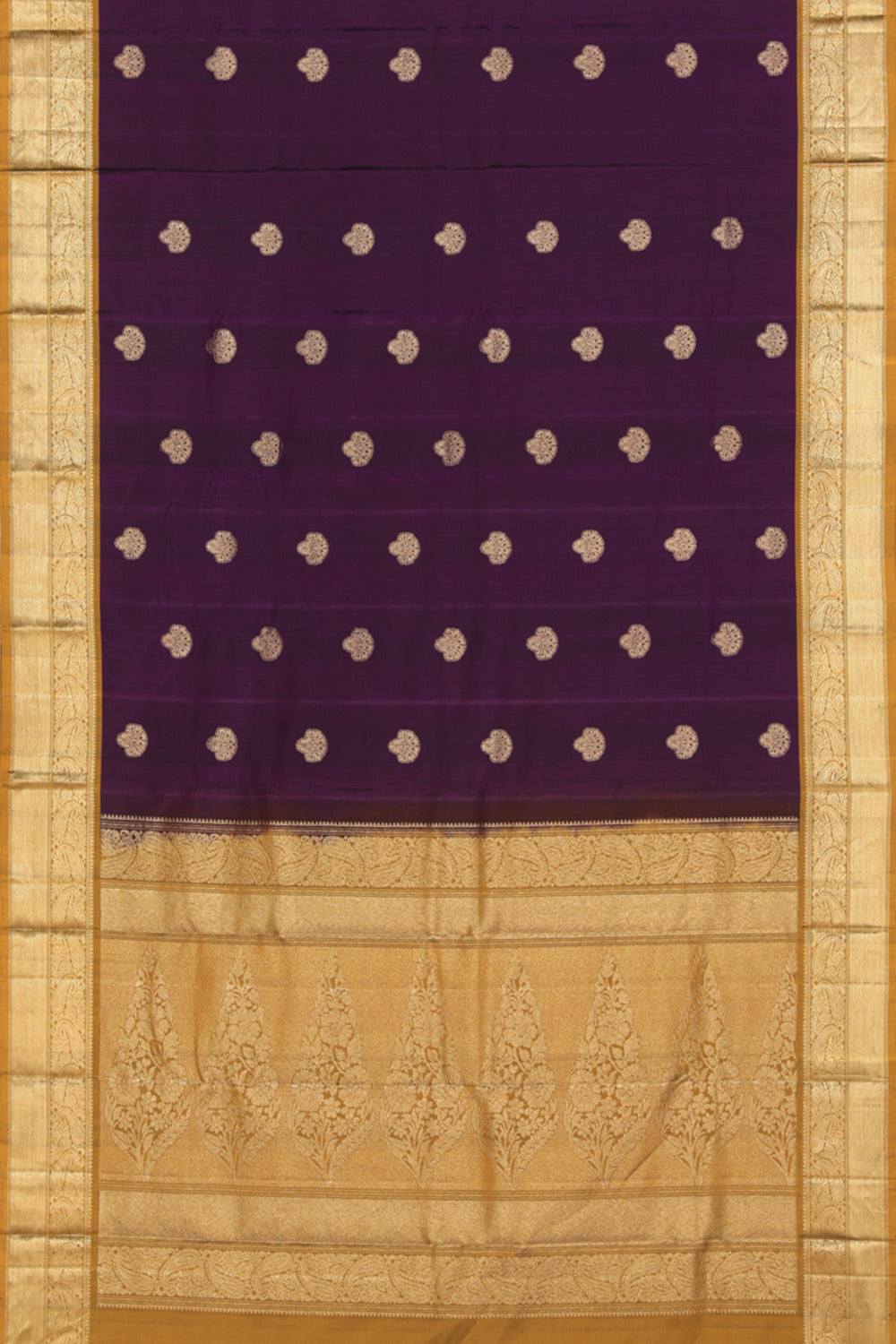 Collection of South Silk Violet Saree in a gallery layout