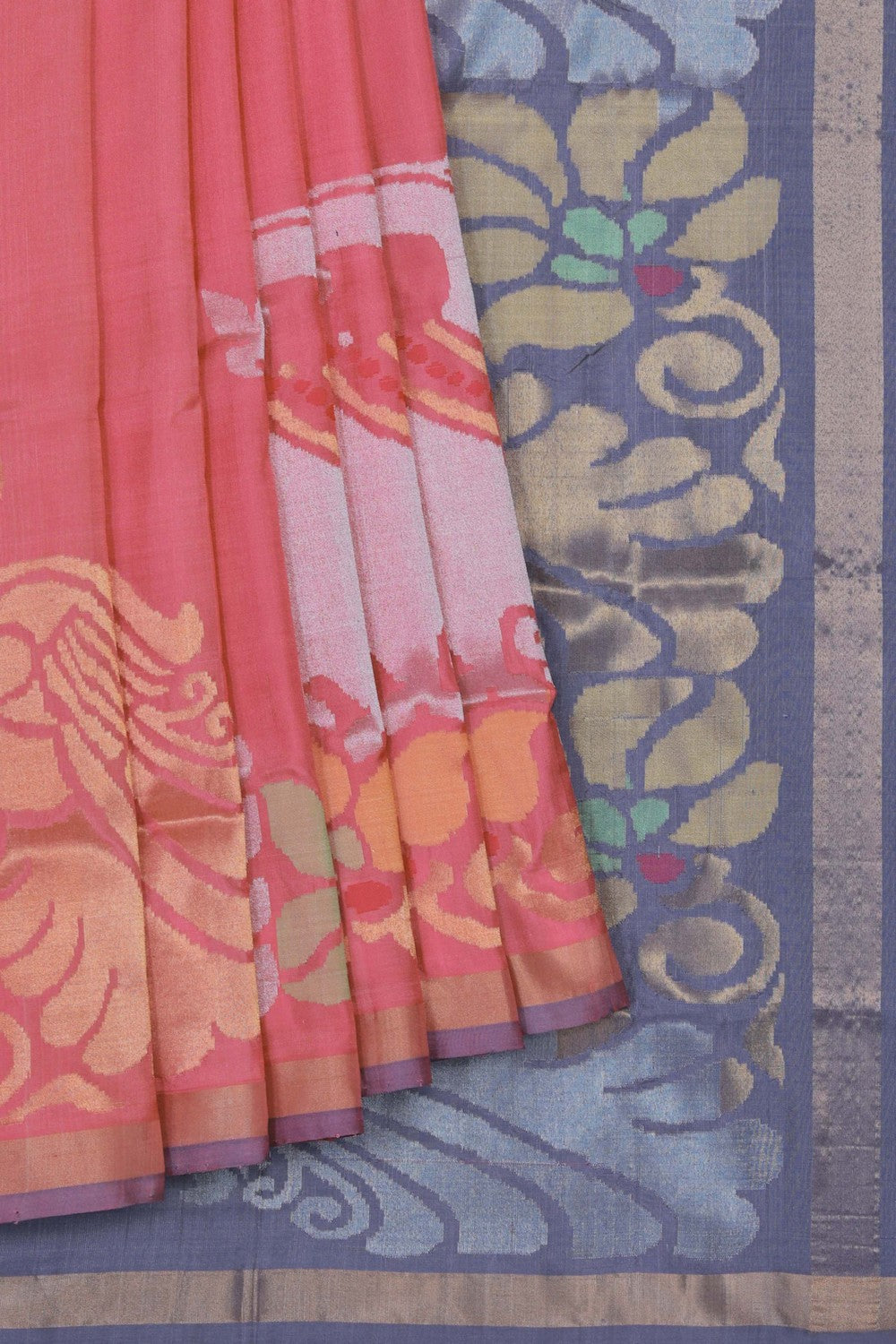 Uppada Silk Pink Saree