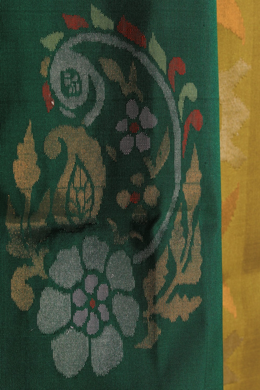 Uppada Silk Green Saree