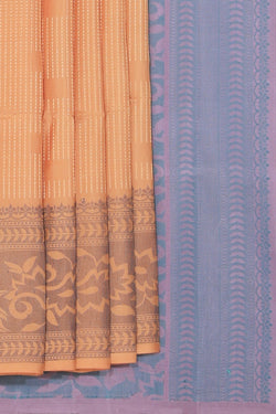 Collection of South Silk Brown Saree in a gallery layout