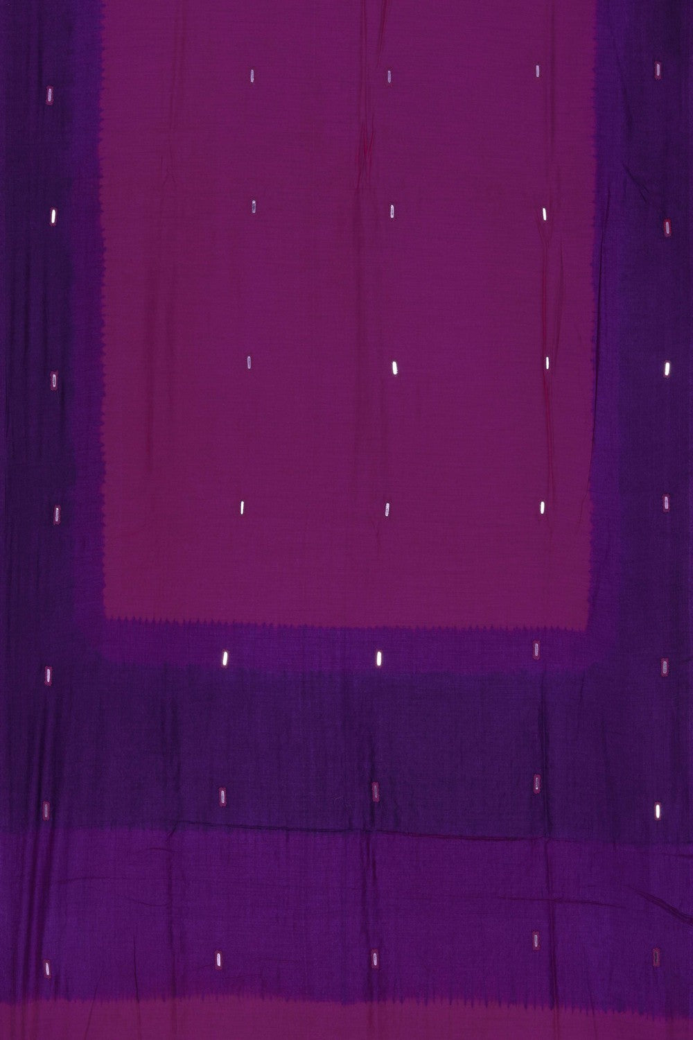 Image of Mirror Embroidery Desi Tussar Saree